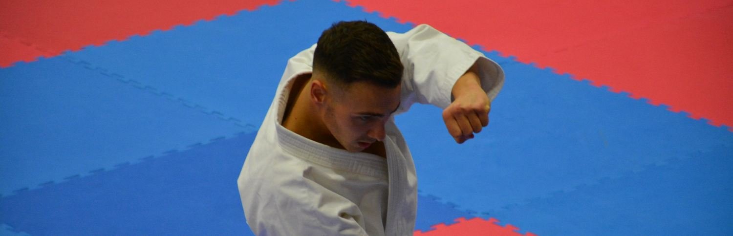 Karate practice — kata
